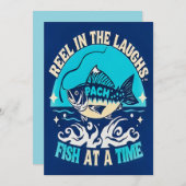 Join Us for a Fin-Tastic Time Einladung (Vorne/Hinten)