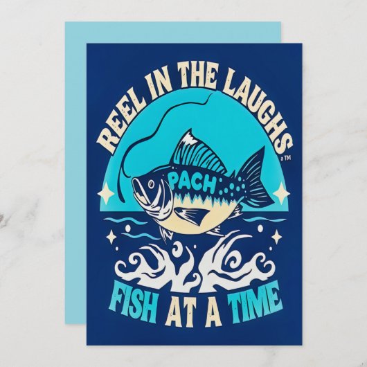 Join Us for a Fin-Tastic Time Einladung (Vorne/Hinten)