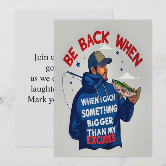 Join Us for a Reel Celebration Einladung (Vorne/Hinten)