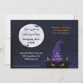 "Join us for a wickle good time" Halloween-Party I Einladung (Vorderseite)