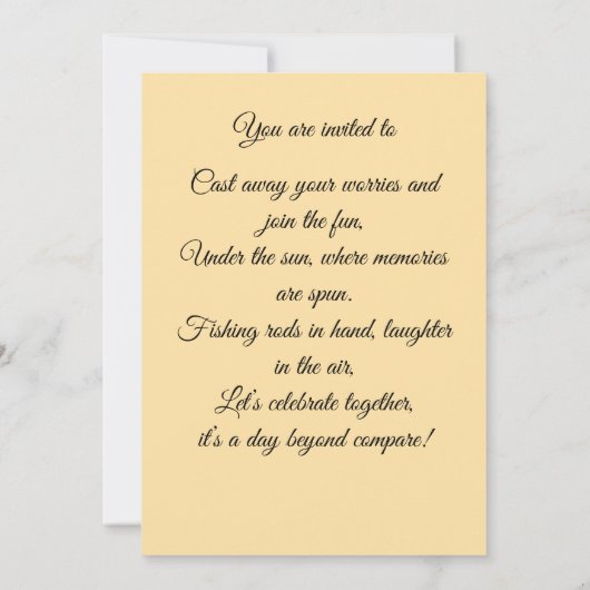 Join Us for an Adventure Einladung (Rückseite)