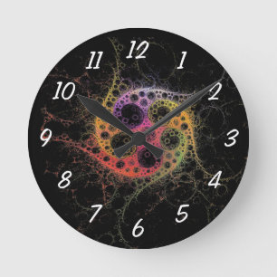 Joined at the Centre Round Clock Runde Wanduhr