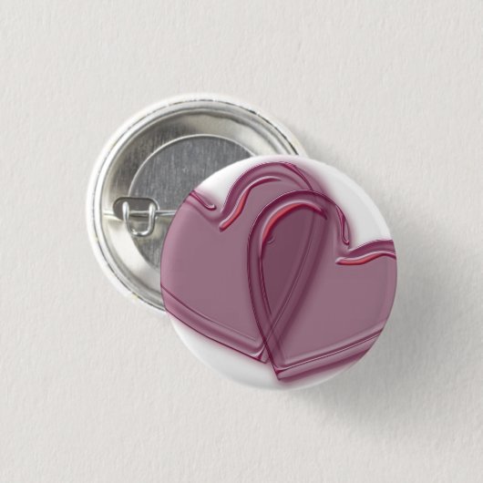 Joined Hearts Button (Vorne & Hinten)