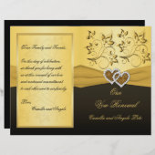 Joined Hearts Wedding Vow Renewal Programm (Vorne/Hinten)