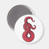 Joined tentacles magnet (Vorderseite/Rückseite)