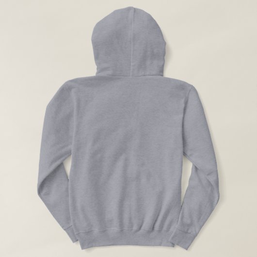 Joined Triangles Men's Hooded Sweatshirt (Design Rückseite)