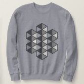Joined Triangles Men's Sweatshirt (Design vorne)