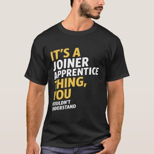 Joiner Apprentice T-Shirt (Vorderseite)