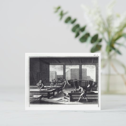 Joiner-Workshop Postkarte (Stehend Vorderseite)