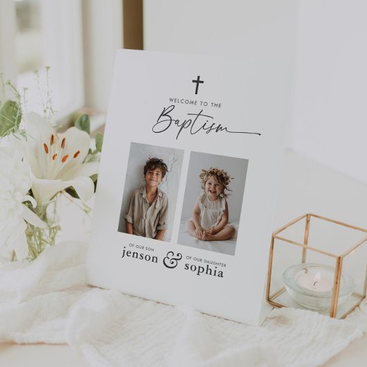 Joint Baptisse 2 Foto Willkommen Sockelschild