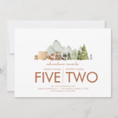 Joint Birthday Party - Adventure Awareness Theme Einladung (Vorderseite)