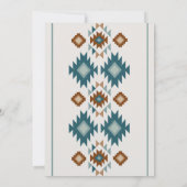 Joint Cowgirl Baby Shower Invitations Einladung (Rückseite)