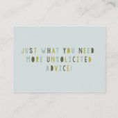 Joint Effort Couples Baby Shower Admin Card Hinweiskarte (Rückseite)