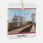 "Joint Effort" von Tom Rock Keramikornament (Rechts)