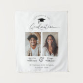 Joint Graduation Party 2 - Foto Willkommen Wandteppich (Vorderseite)