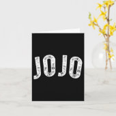 Jojo Karte (Gelbe Blume)
