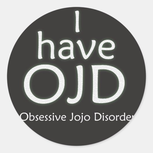 Jojo Sticker (Vorderseite)