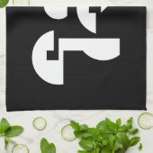 Jok (Thai Rice Porridge / Congee) Pun Wordplay Geschirrtuch (Gefaltet)