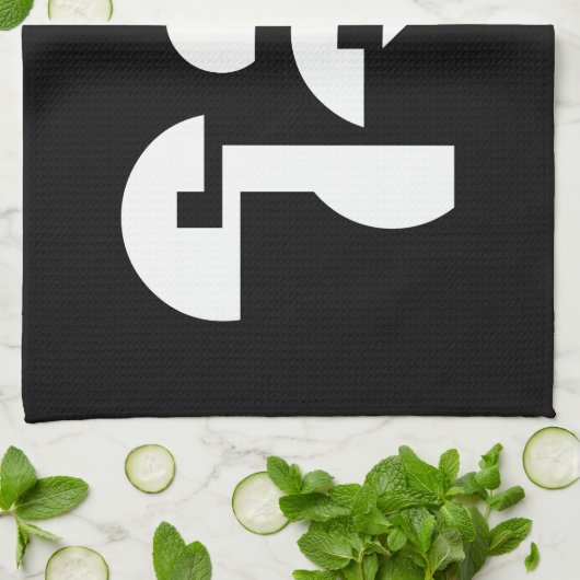 Jok (Thai Rice Porridge / Congee) Pun Wordplay Geschirrtuch (Gefaltet)