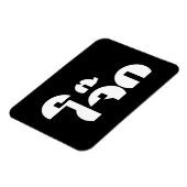 Jok (Thai Rice Porridge / Congee) Pun Wordplay Magnet (Linke Seite)