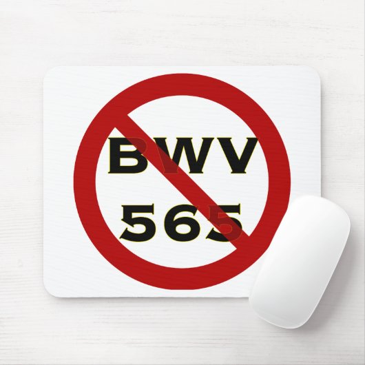 Joke Bach mousepad (Mit Mouse)