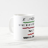 JOKE-BOTSCHAFT ÜBER DAS BESTE KAFFEETASSE (Vorderseite Links)