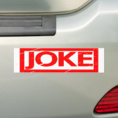 Joke Briefmarke Autoaufkleber (Auf Auto)