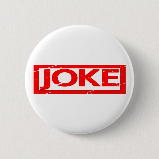 Joke Briefmarke Button (Vorderseite)