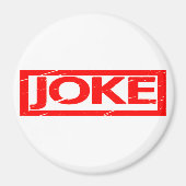 Joke Briefmarke Magnet (Vorne)