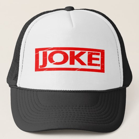Joke Briefmarke Truckerkappe (Vorderseite)