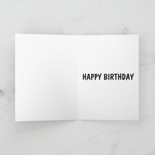 Joke Geburtstag Karte (Innenseite)