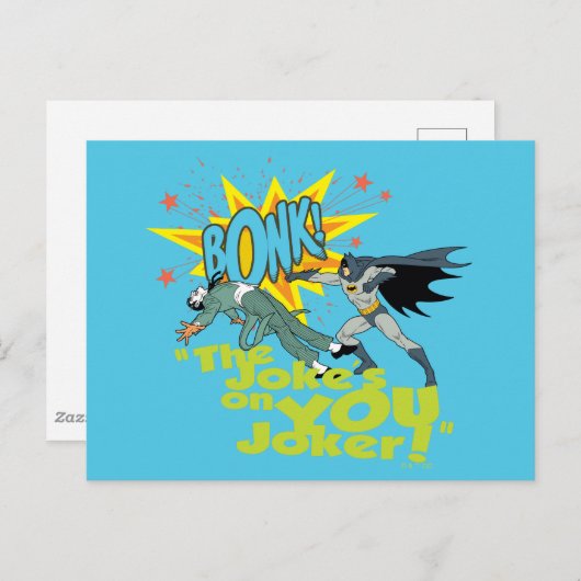 Joke ist bei dir postkarte (Vorne/Hinten)