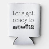 Joke lustige Biergeschenke für Freunde Dosenkühler (Vorderseite)