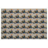 Joke President Donald tramp biker - Meme Stoff (Fat Quarter (45,7 x 55,9 cm))