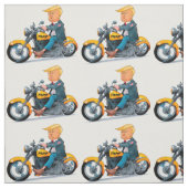 Joke President Donald Trump biker - Meme Stoff (Muster)