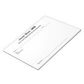 Joke rezeptpad notizblock (angewinkelt)