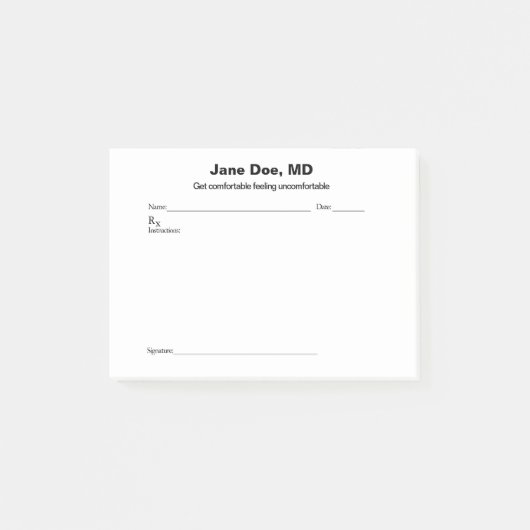 Joke rezeptpad post-it klebezettel (Vorderseite)