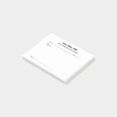 Joke rezeptpad post-it klebezettel (angewinkelt)