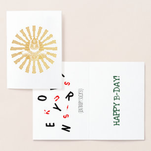 Joke über Entropie (d.h. Alterung) - Entropie sind Folienkarte