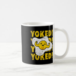 Joked Bodybuilding Ei Yolk Bulking Men Funny Gym Kaffeetasse