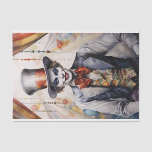 Joker 2 Dekoupage Seidenpapier (Vorderseite)