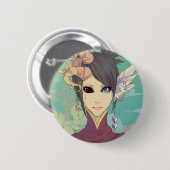 Joker-Abzeichen Button (Vorne & Hinten)