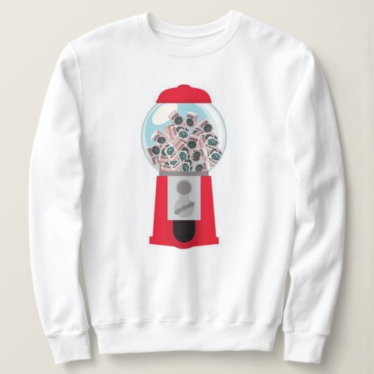 Joker-Ball-Maschinen-Shirt Sweatshirt (Design vorne)