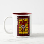 Joker-Card-Tasse Zweifarbige Tasse (Links)