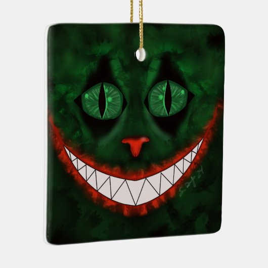 Joker Cheshire Keramikornament (Rechts)