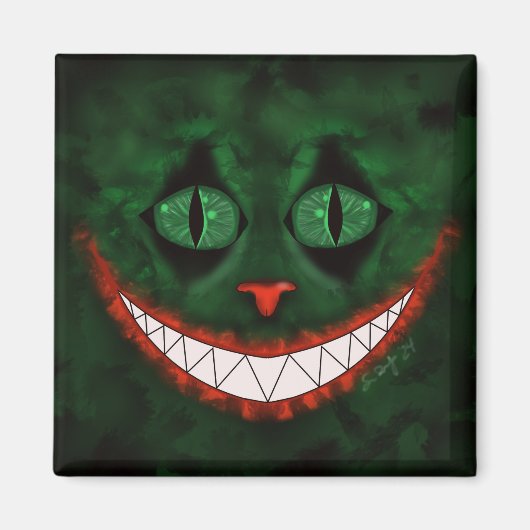 Joker Cheshire Magnet (Vorne)