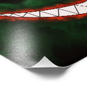 Joker Cheshire Print Fotodruck (Ecke)