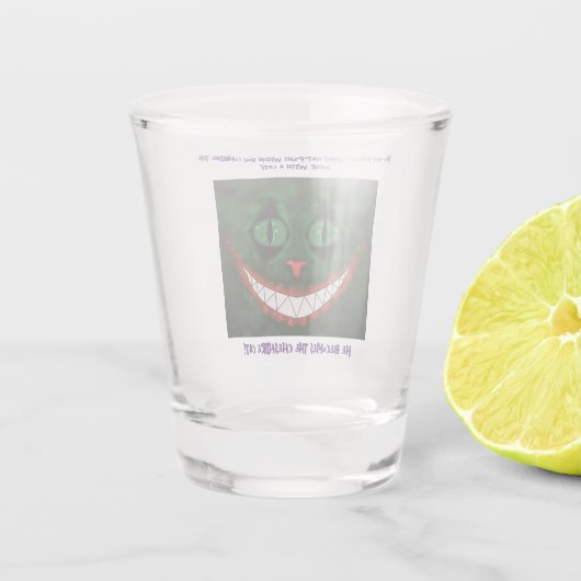 Joker Cheshire Schnapsglas (Rückseite)