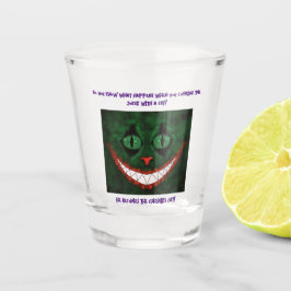 Joker Cheshire Schnapsglas