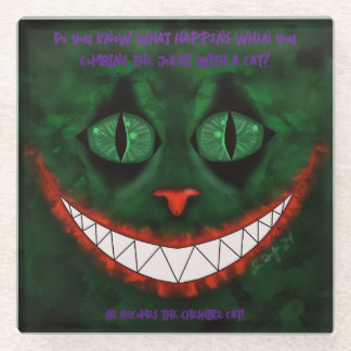 Joker Cheshire Untersetzer